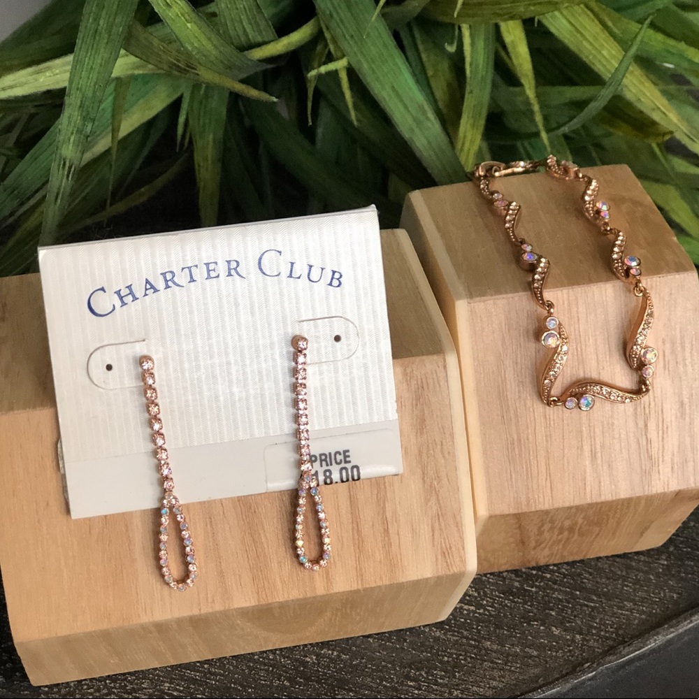CHARTER CLUB Earrings & Bracelet
